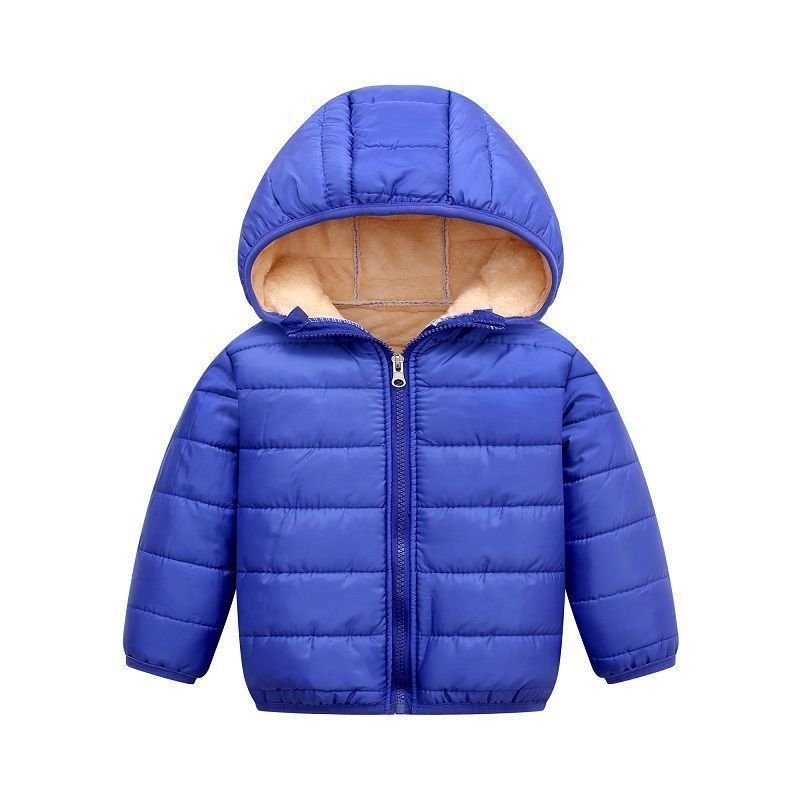 SnuggleWarm Kids Hooded Puffer Jacket
